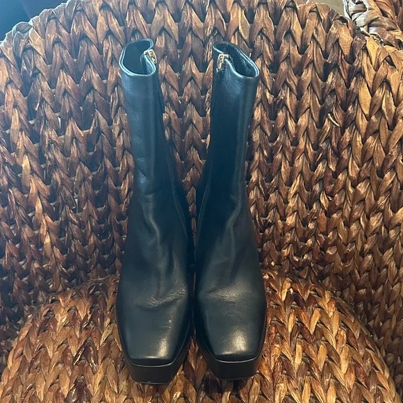 Zara Platform Boots - Picture 2 of 5